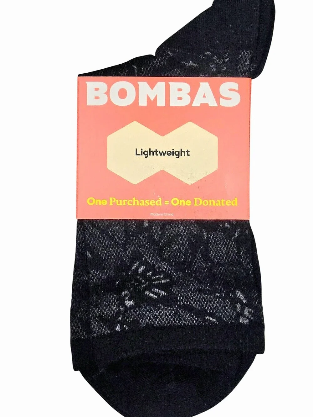 Bombas Lightweight Half Calf Socks- Black